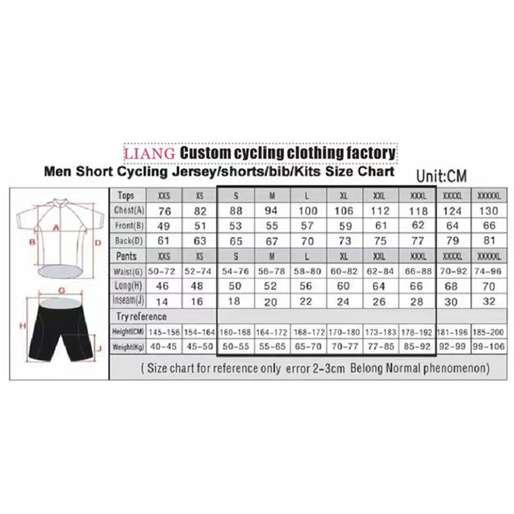 طقم ركوب الدراجات للرجال من فر - مراجعة Summer Clothing Uk Men وسعره