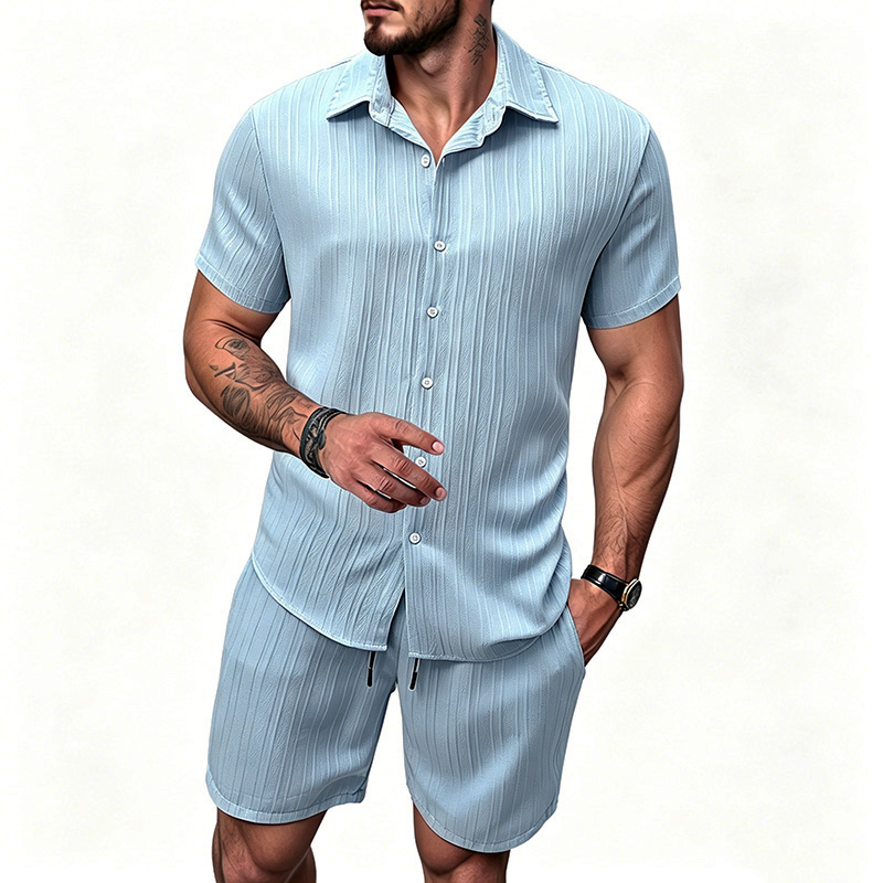 طقم رجالي جديد 2026 مكون من قم - مراجعة Summer Clothing Guys وسعره