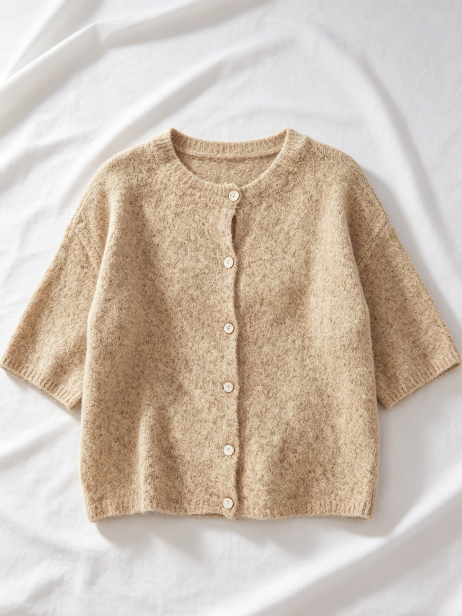 كارديجان نسائي محبوك برقبة مست - مراجعة Summer Clothing Juniors وسعره
