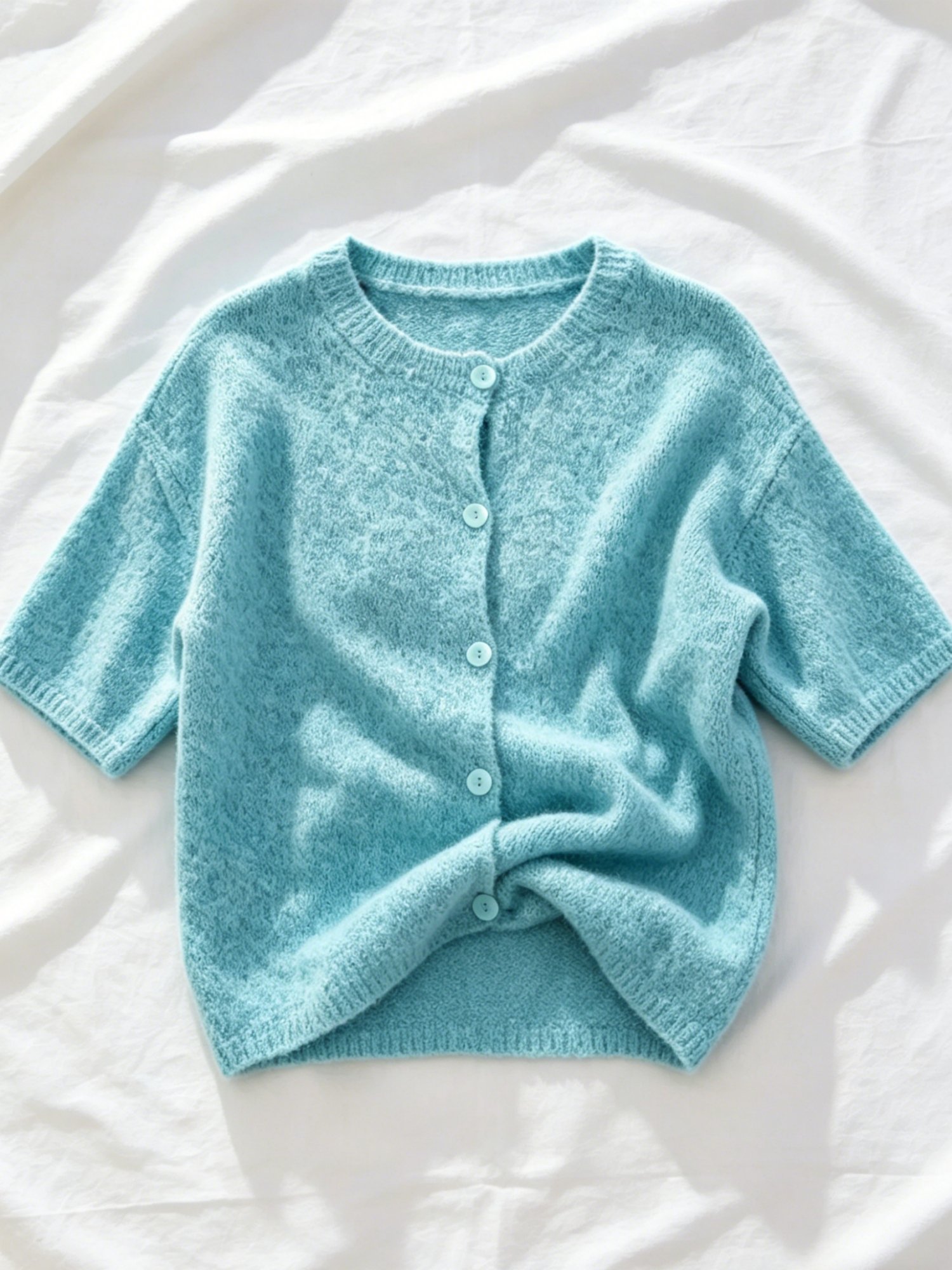 كارديجان نسائي محبوك بمقاسات ك - مراجعة Summer Clothing Juniors وسعره