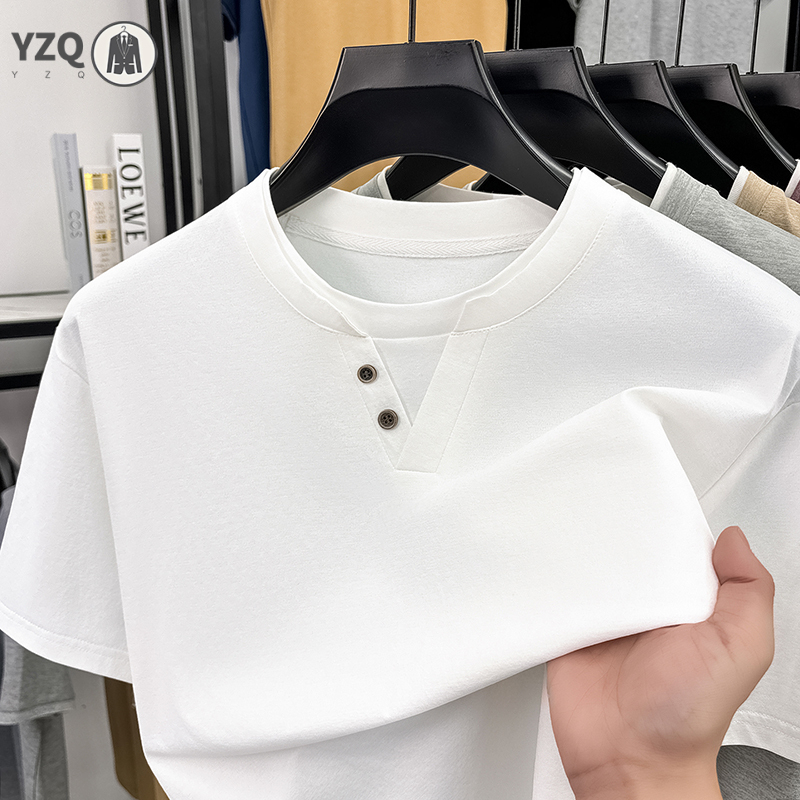 تي شيرت رجالي بأكمام قصيرة ويا - مراجعة Summer Clothing Guys وسعره