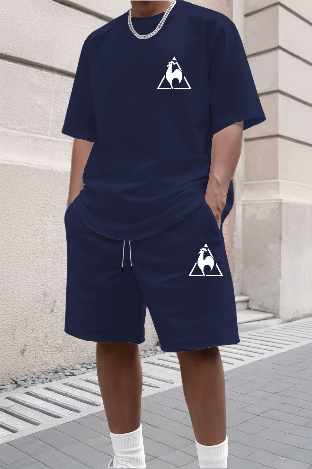 مجموعة صيفية عصرية من قطعتين ل - مراجعة Summer Clothing Men Fashion وسعره