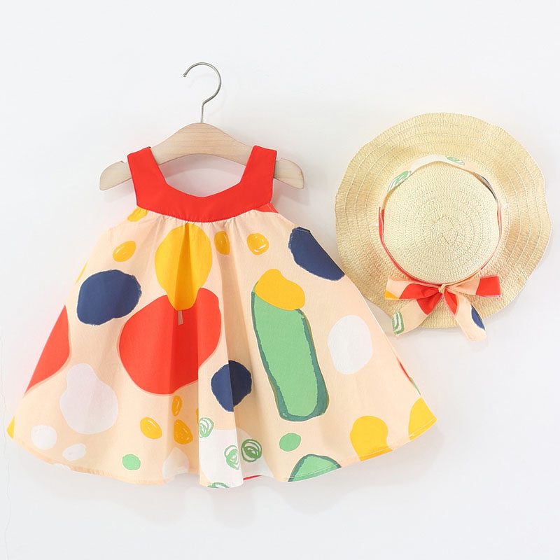 2 قطعة الصيف فتاة صغيرة فساتين - مراجعة Summer Clothing Drawing For Kids وسعره