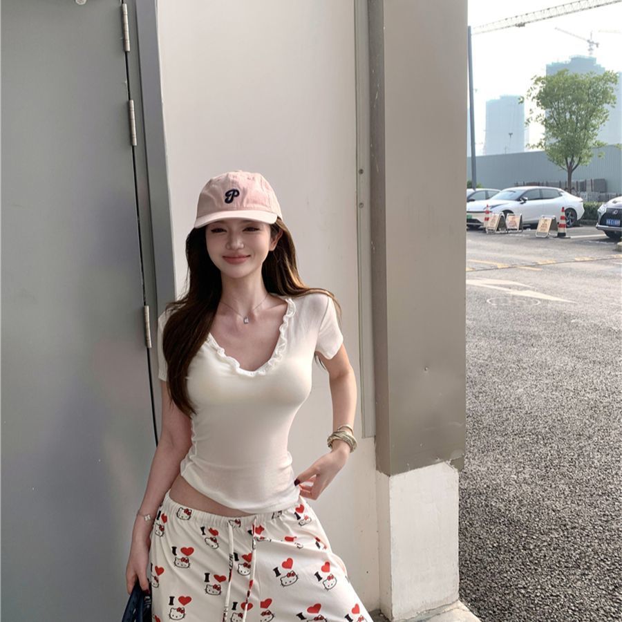 قمصان نسائية، تي شيرتات قصيرة  - مراجعة Summer Clothing Pinterest وسعره