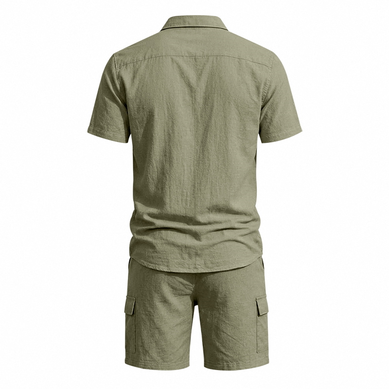 طقم صيفي أمريكي للرجال من قطعت - مراجعة Summer Clothing Guys وسعره