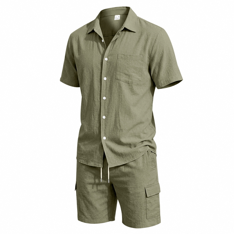 طقم صيفي أمريكي للرجال من قطعت - مراجعة Summer Clothing Guys وسعره