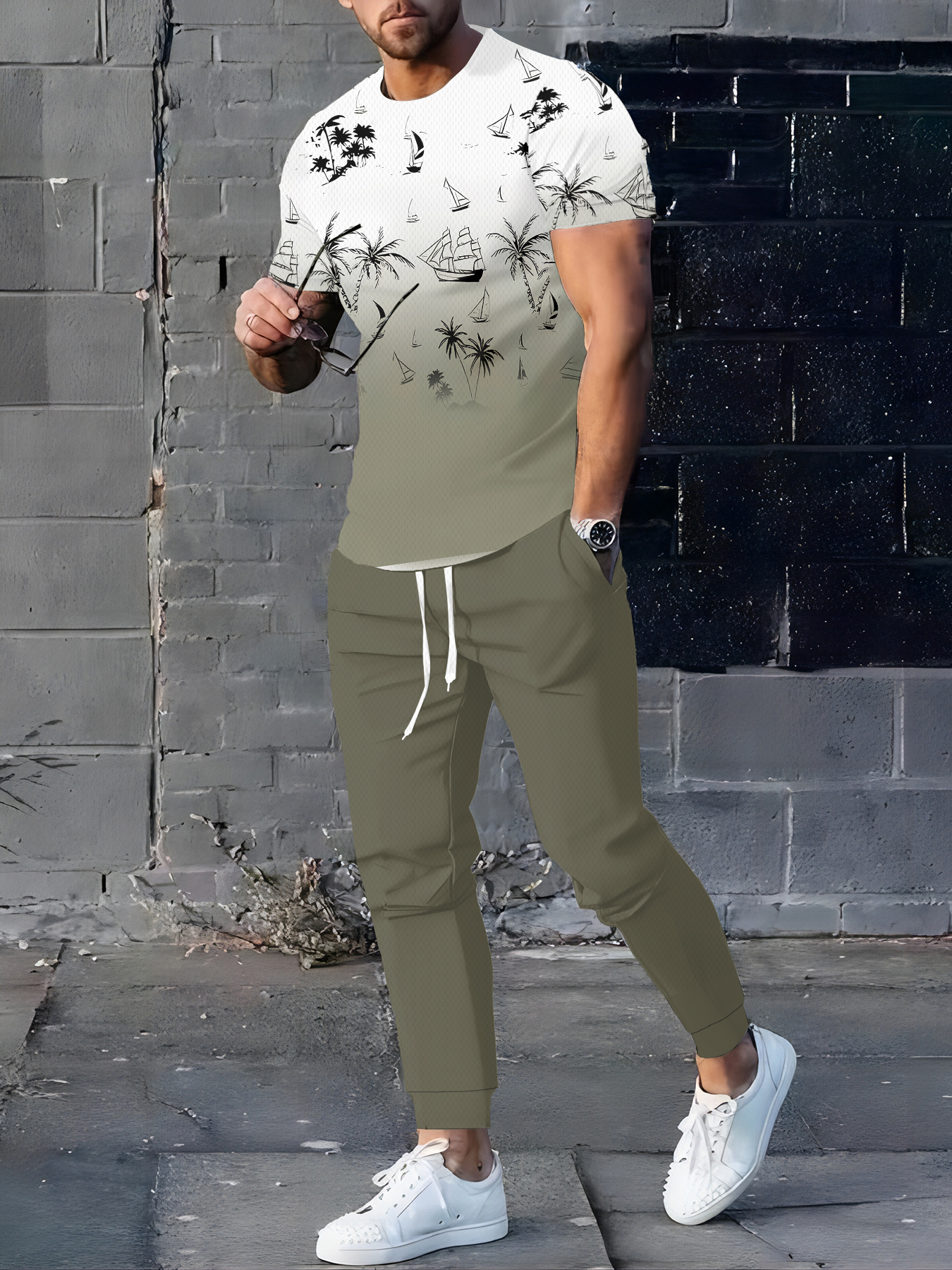بدلة رجالية صيفية 2026 بنمط مط - مراجعة Summer Clothing For A Beach وسعره