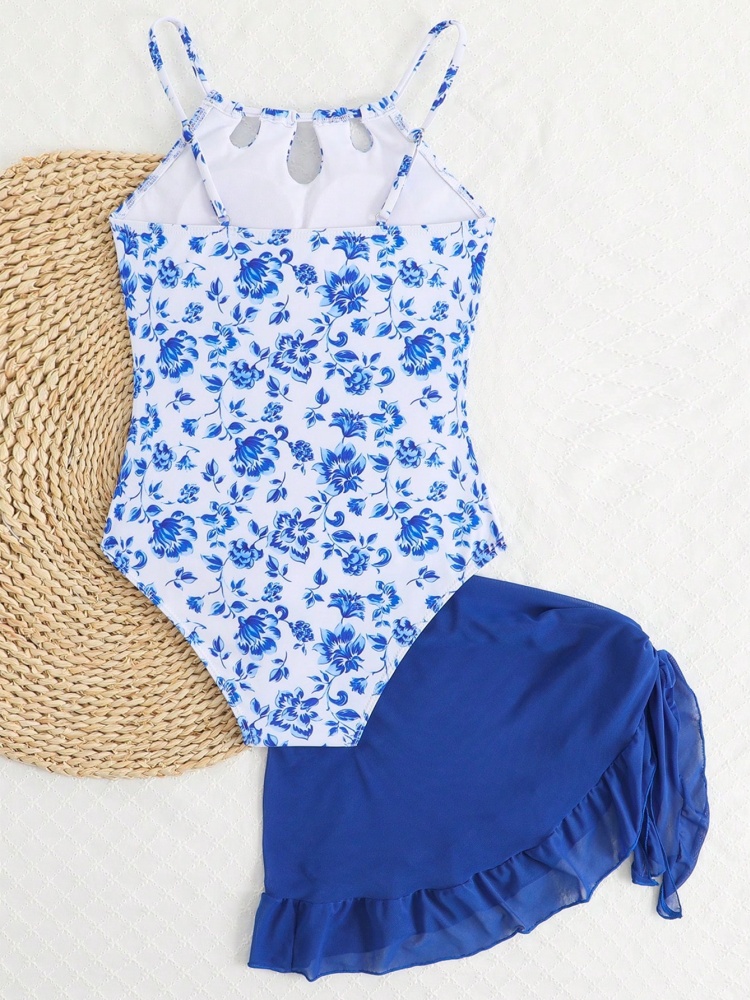 ملابس سباحة قطعة واحدة للبنات  - مراجعة Swim Cover Up Mesh وسعره